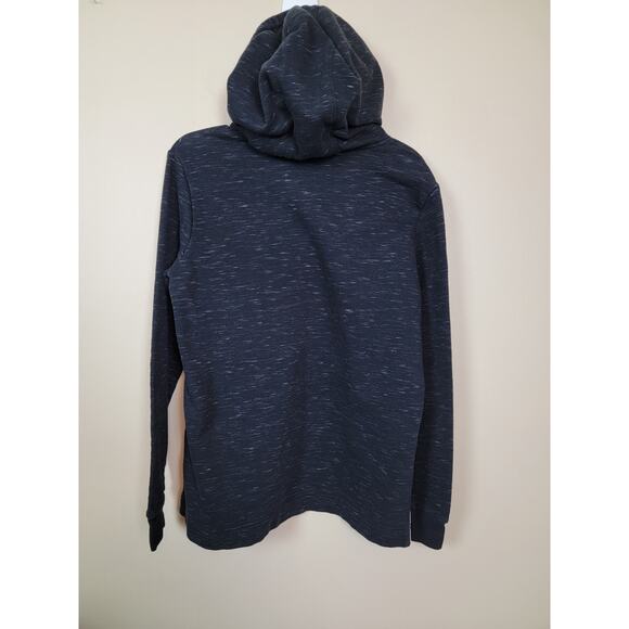 Adidas Pullover Fleece Hoodie Sweatshirt Women's Medium Black Kangaroo Pocket - Picture 6 of 6